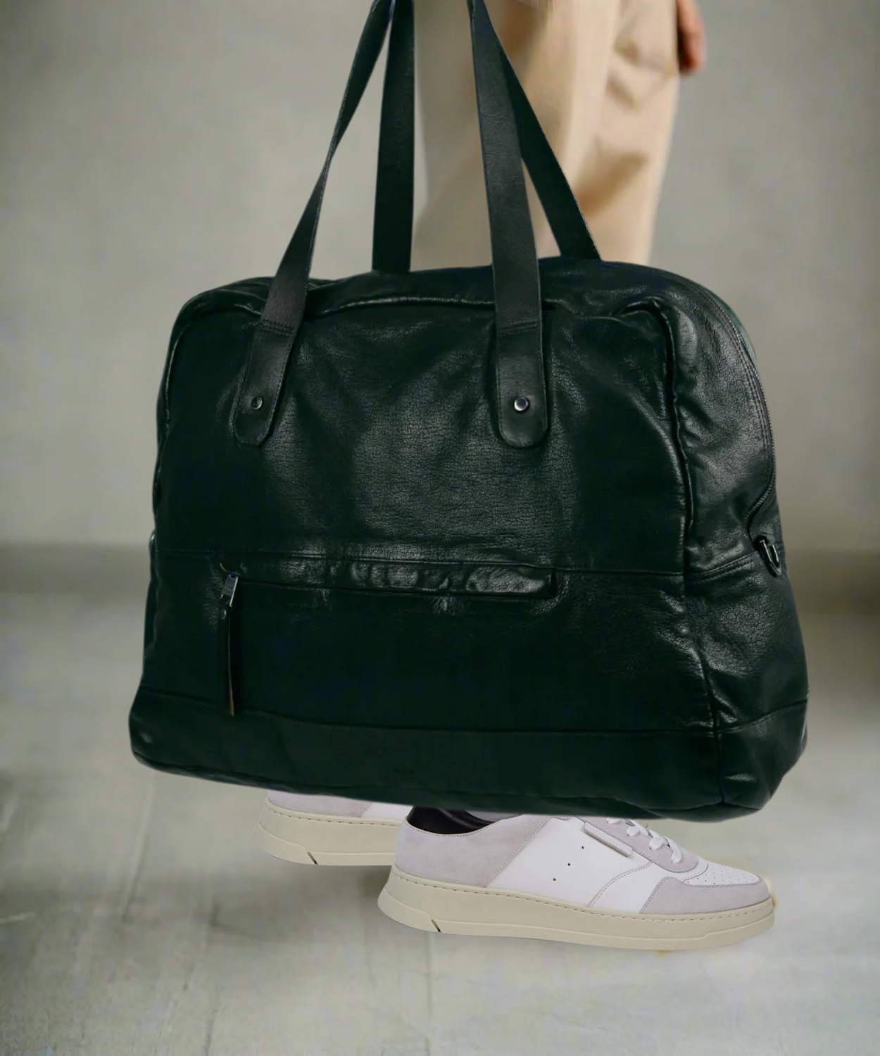 Attila Low Sneaker Mix 235 - Men | Black