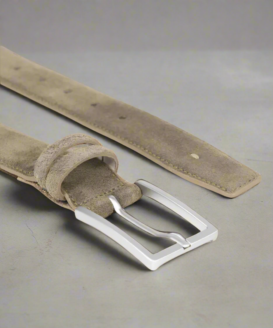 Bond Belt Suede | Taupe