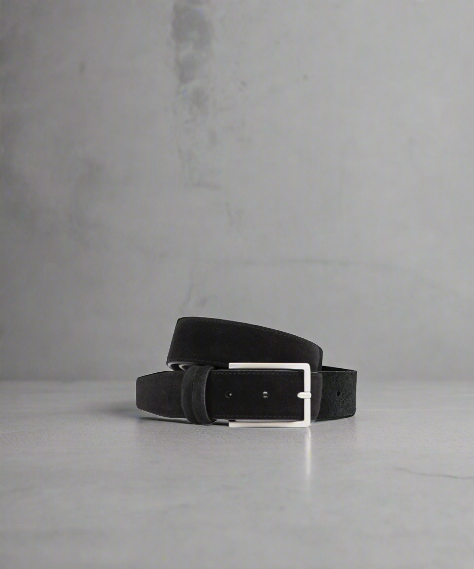Bond Belt Suede | Black