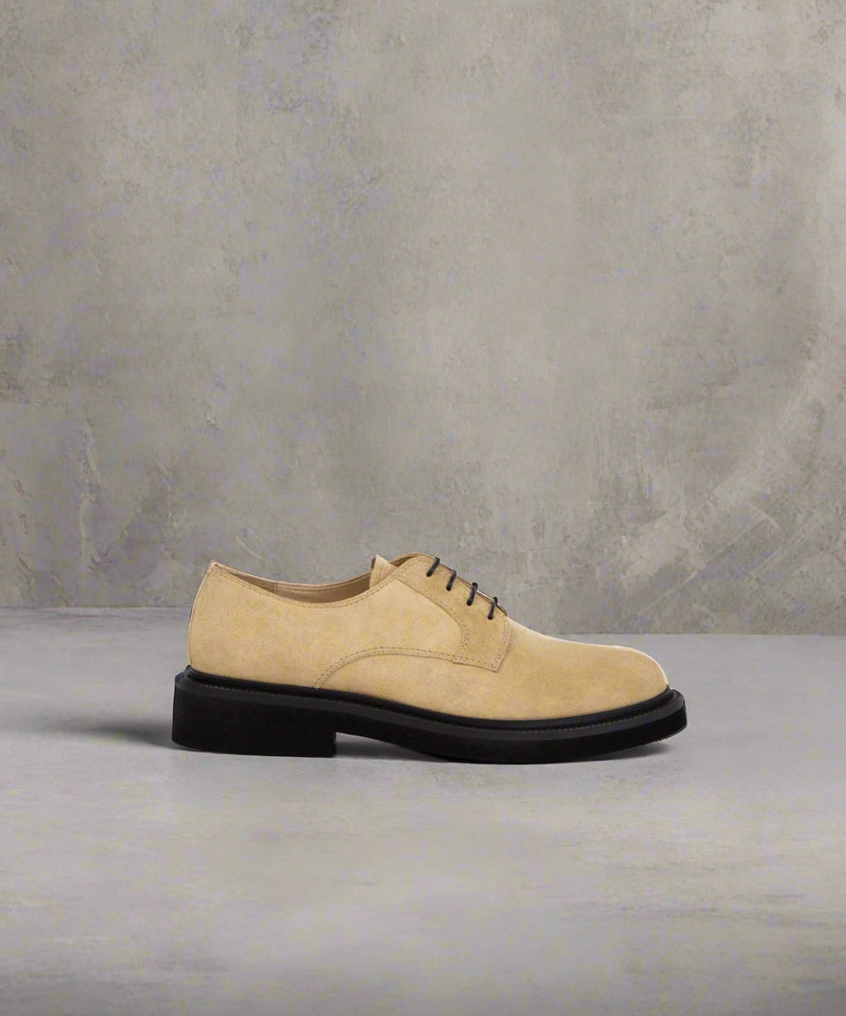 Bond Blox Derby Suede Shoe 241 | Camel