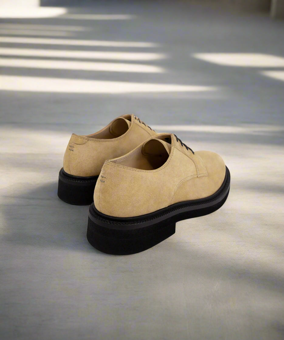 Bond Blox Derby Suede Shoe 241 | Camel