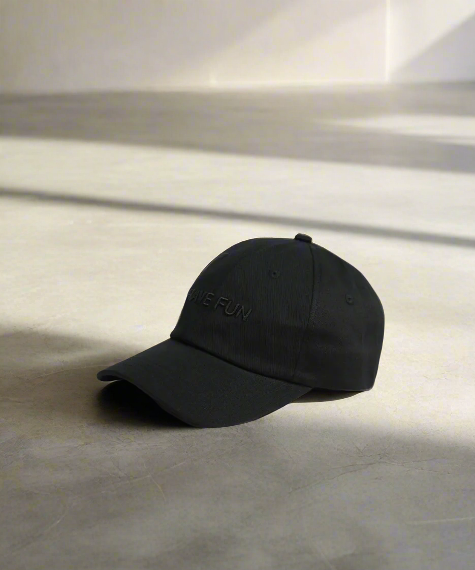 Aims of Life Cap - Have Fun | Black