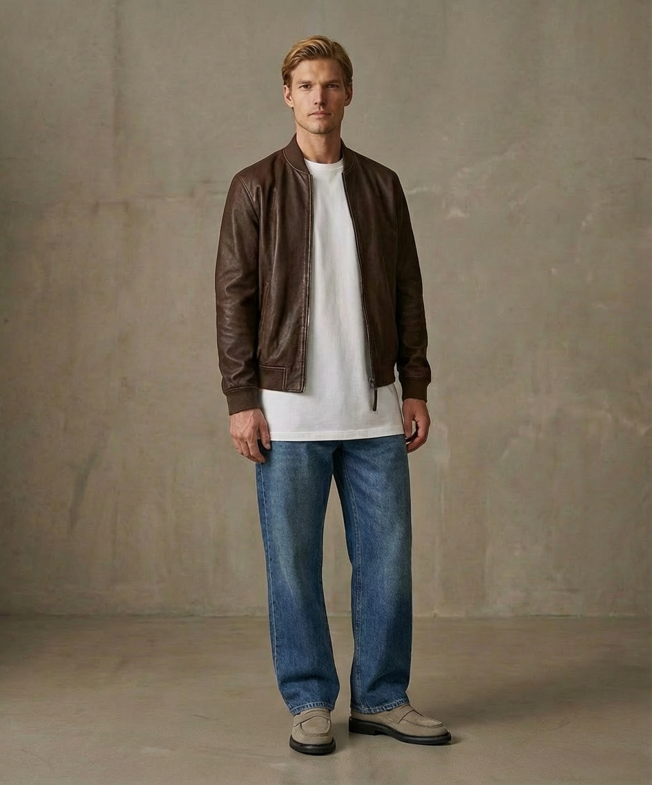 Bond Blox Suede Loafer | Dark Khaki