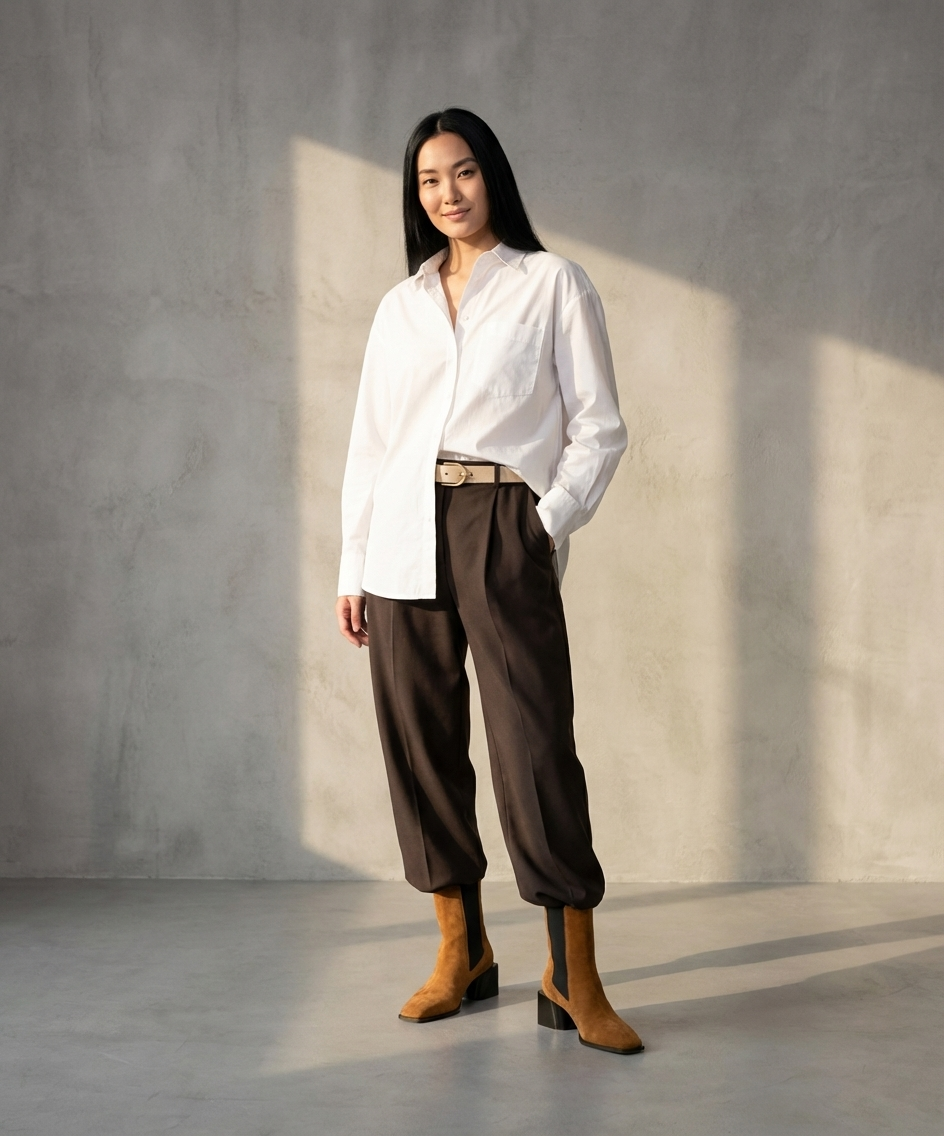 Luna Chelsea Boot Suede 241 | Tan