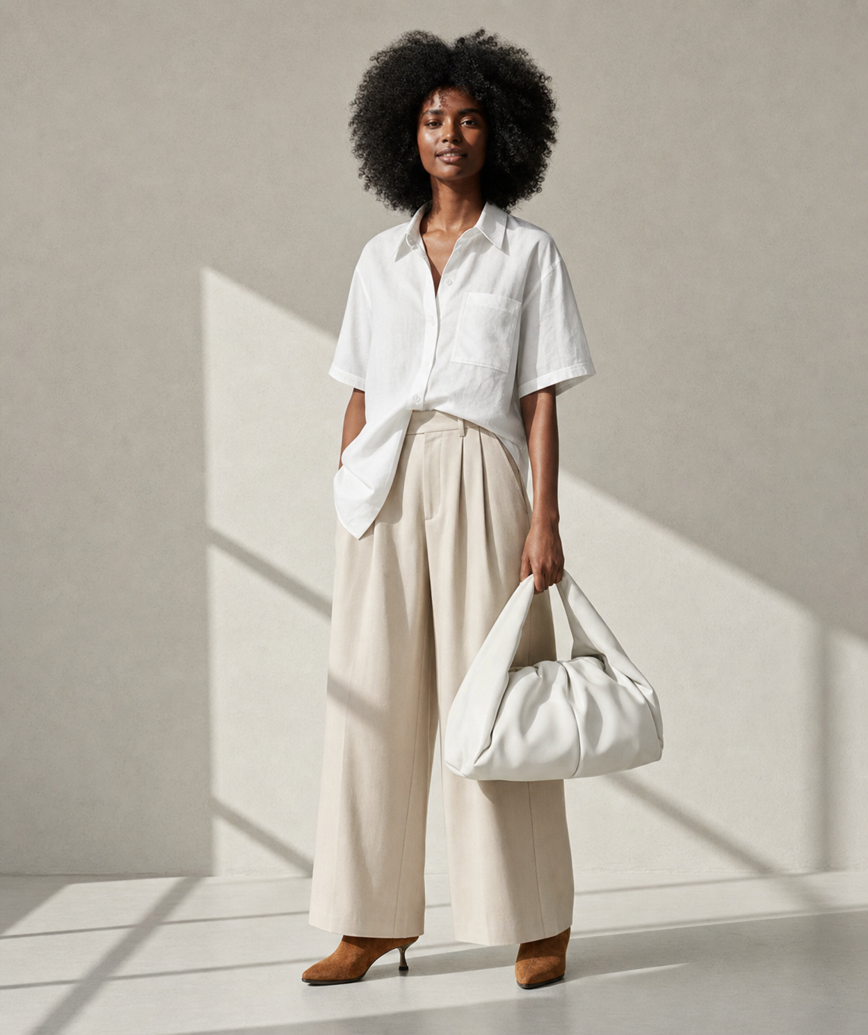 Pause Oversized Pouch | Off-White