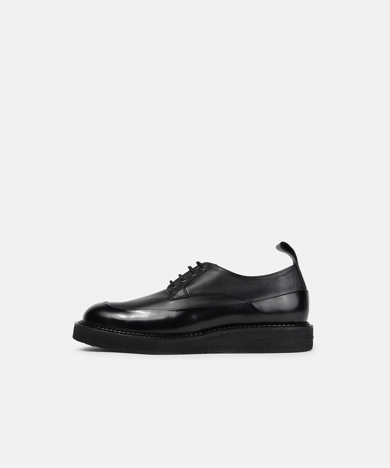 Tediq Crepe Derby Shoe 215 | Black