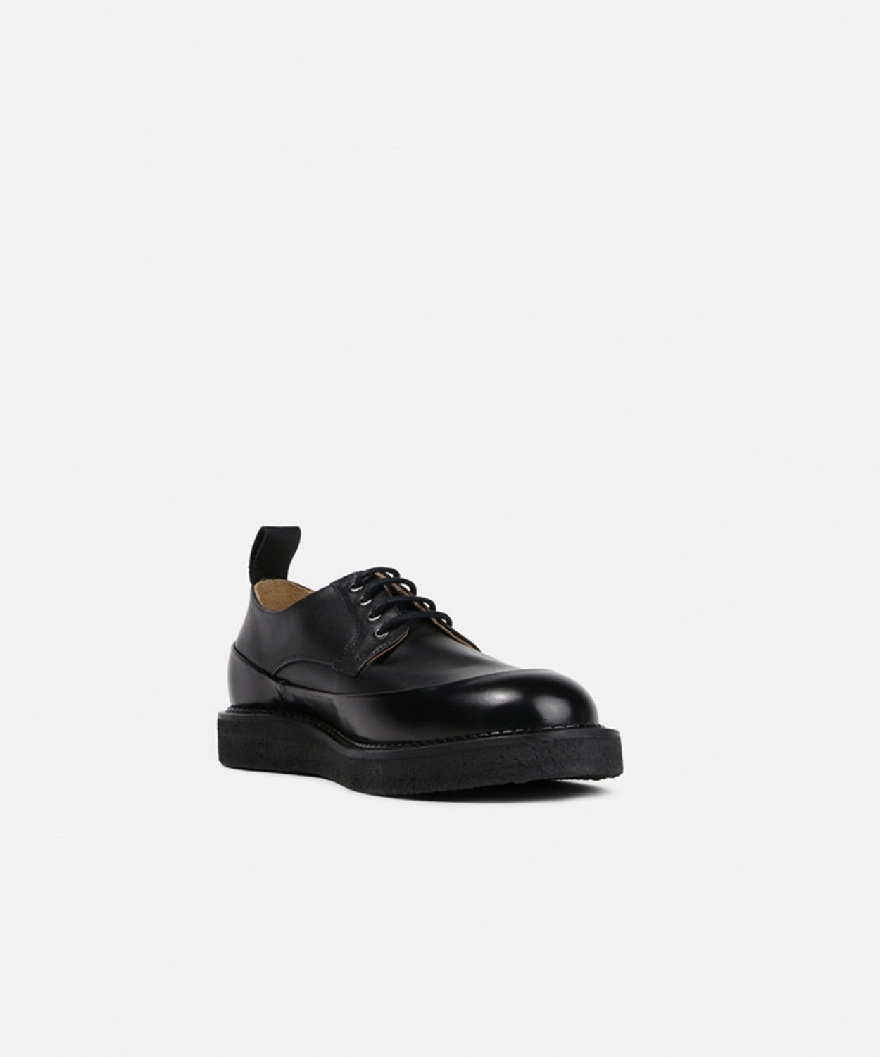 Tediq Crepe Derby Shoe 215 | Black