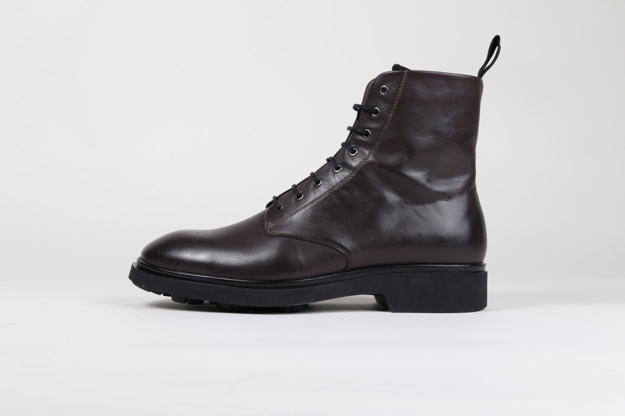 Defender Lace Up Boot 215 | Dark Brown