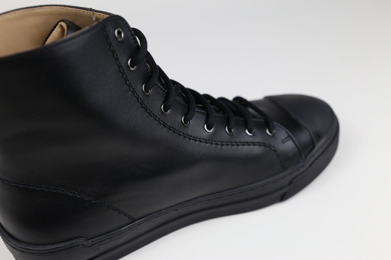 Court High Top 215 | Black