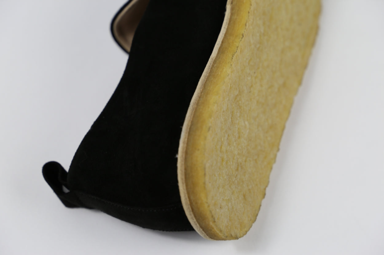 Evo Crepe Suede Loafer 211 | Black