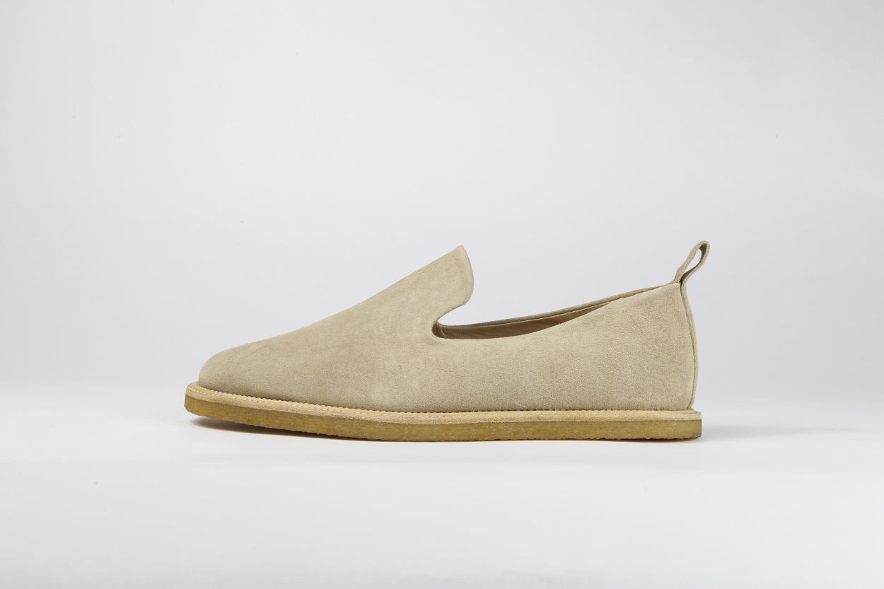 Evo Crepe Suede Loafer 211 | Camel