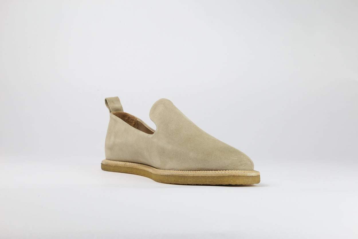 Evo Crepe Suede Loafer 211 | Camel