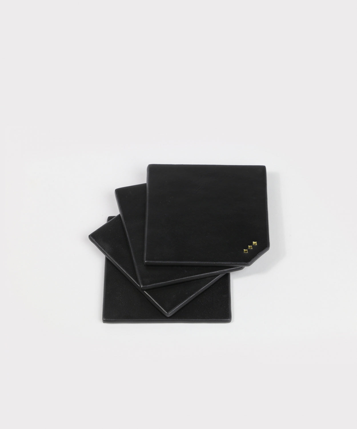 Dining Coasters x4 211 | Black