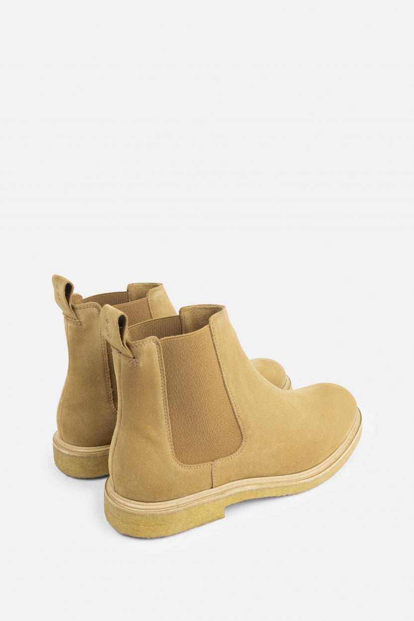 Alias Crepe Suede Chelsea | Camel