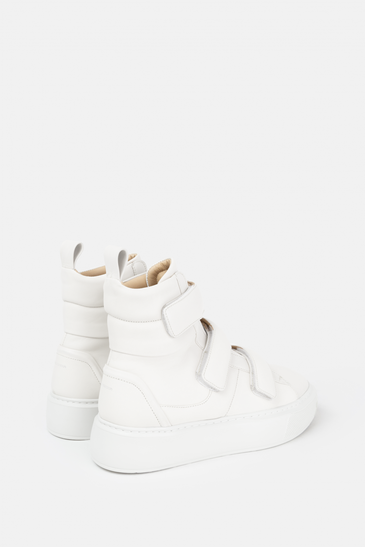 Dare Buffer Velcro Hi Top - Women | White