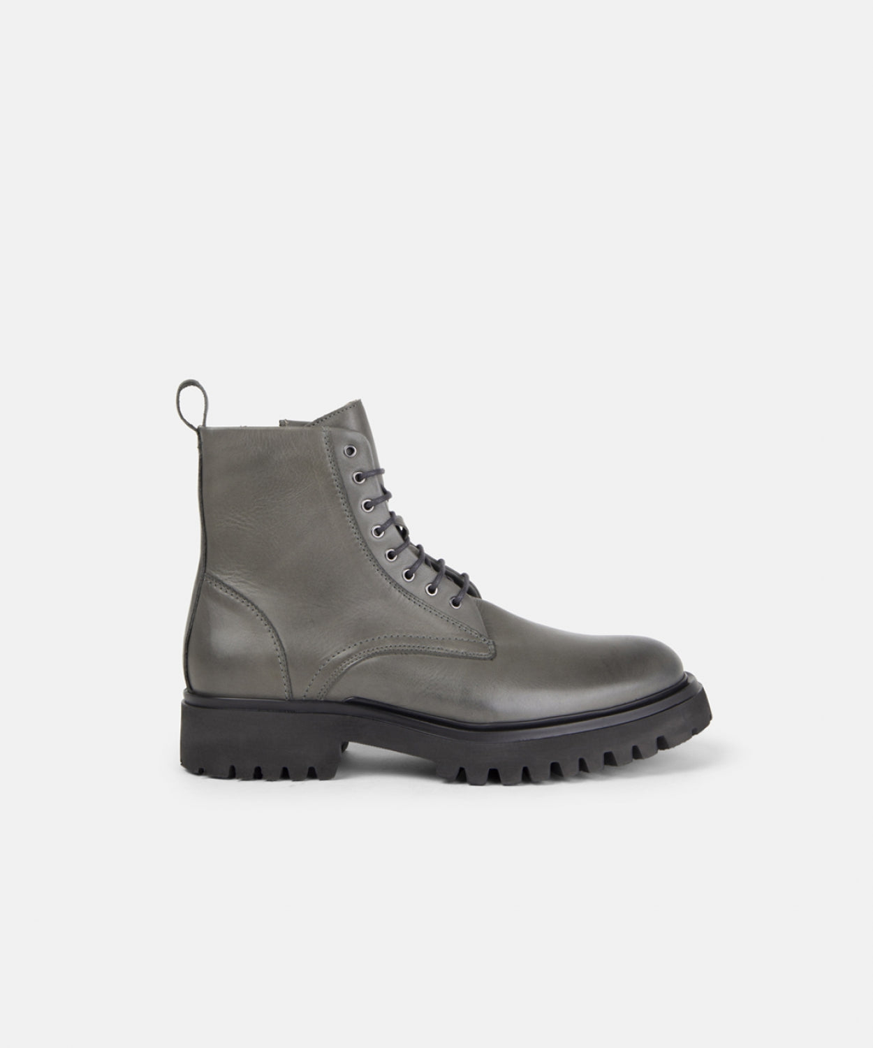 Domino Lace Up Boot | Dark Khaki / Anthracite