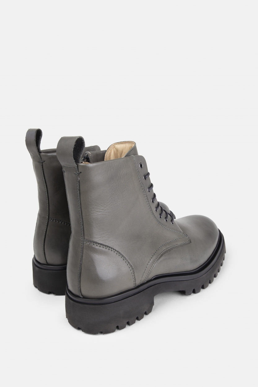Domino Lace Up Boot | Dark Khaki / Anthracite