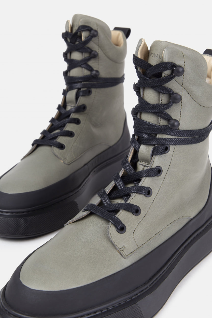 Dare Curve Boot - Heren | Donker Khaki / Antraciet