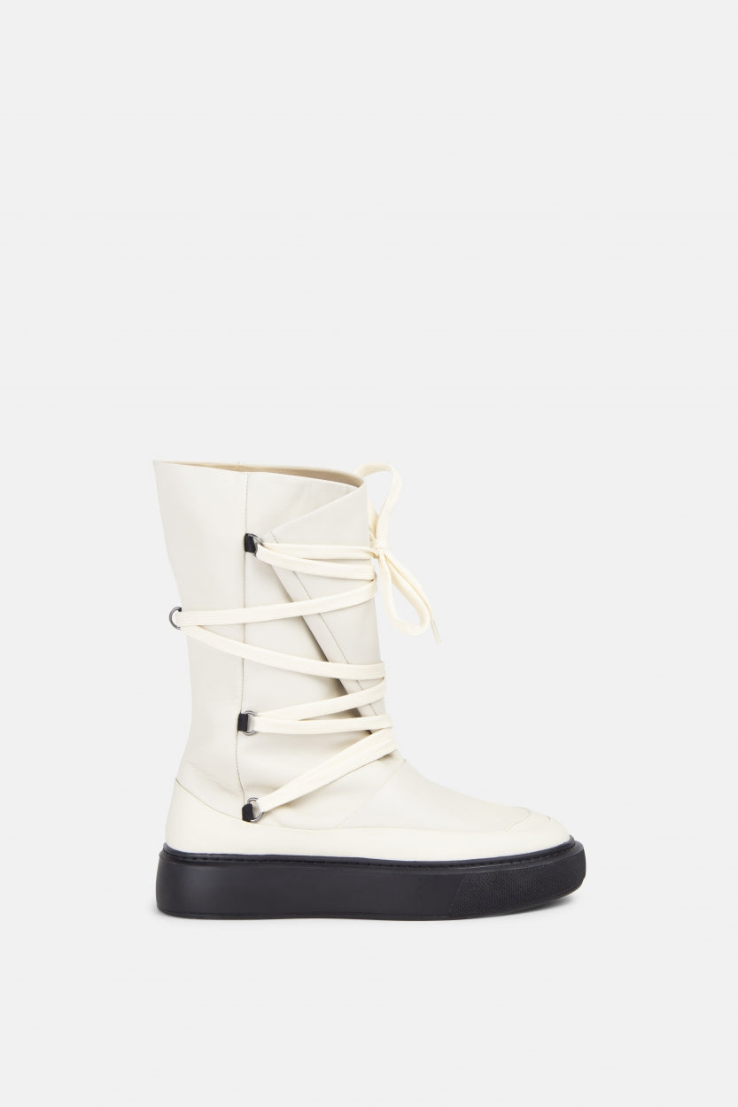 Dare Curve High Fold Boot | Off White