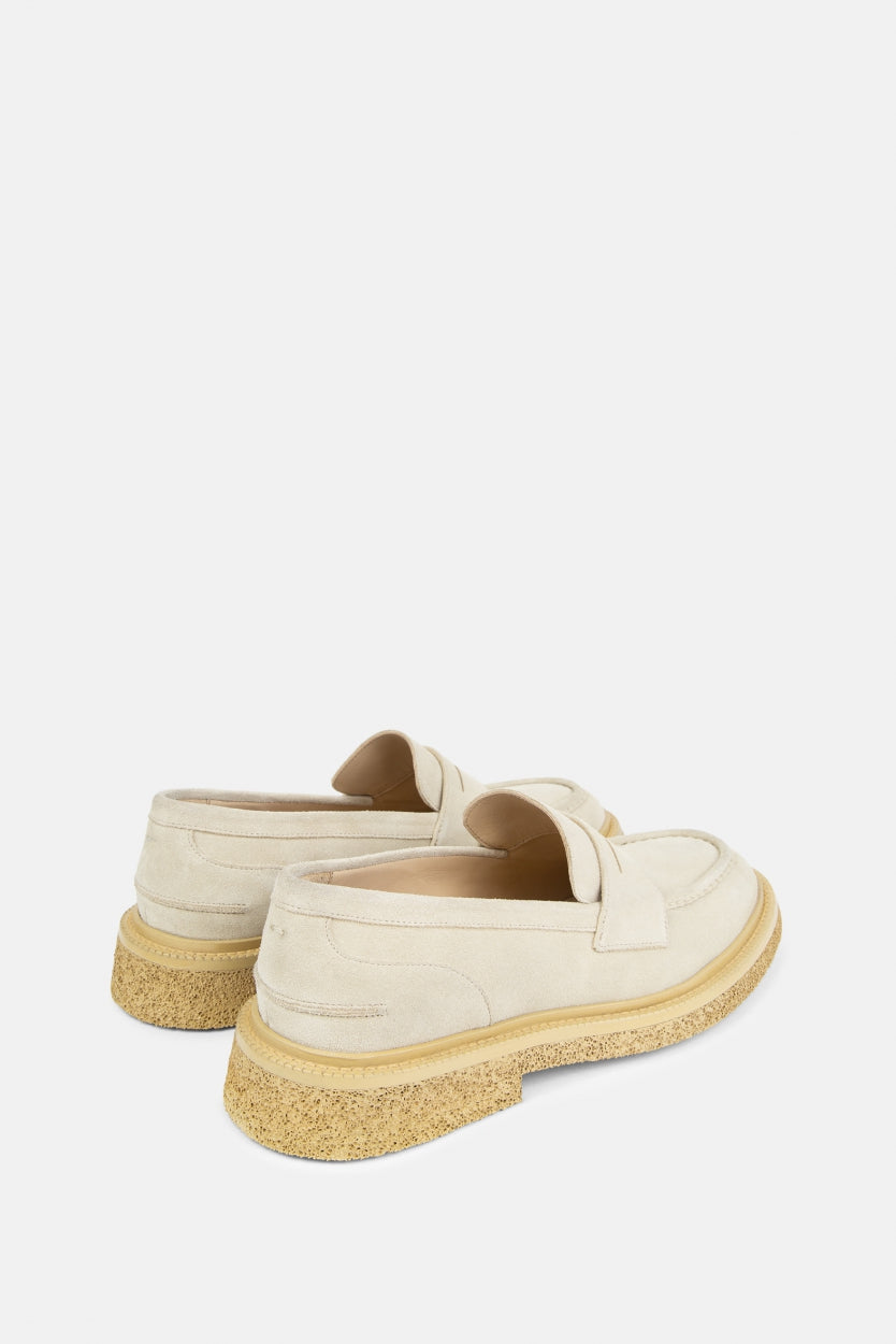 Bond Blox Suede Loafer | Sand