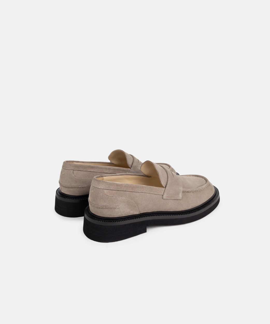 Bond Blox Suede Loafer | Hazel Brown