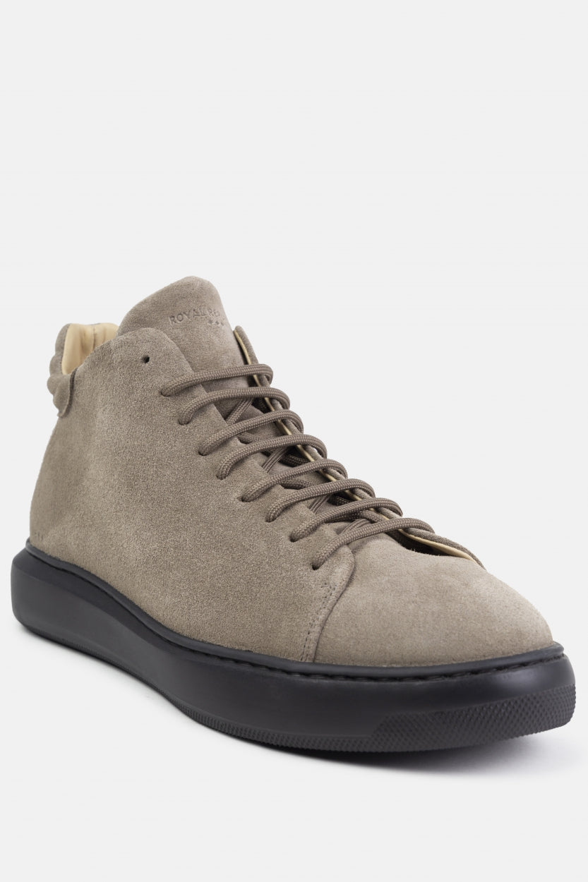 Cosmos Suede Hi Top | Hazel Brown