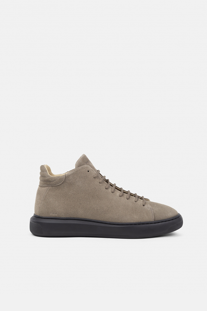 Cosmos Suede Hi Top | Hazel Brown