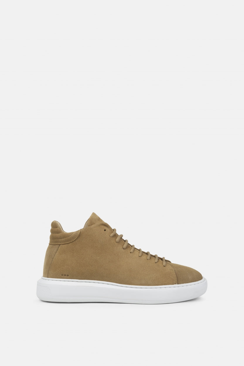 Cosmos Suede Hi Top | Camel