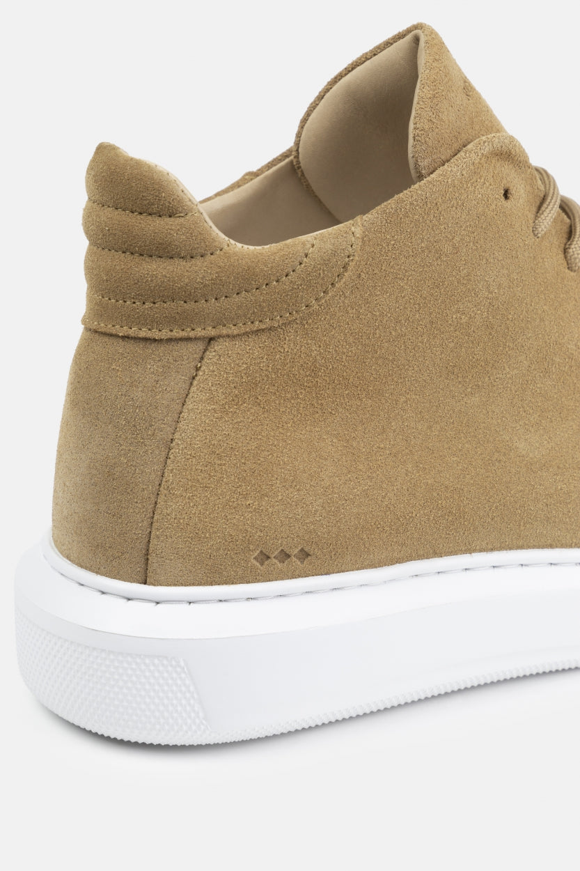 Cosmos Suede Hi Top | Camel