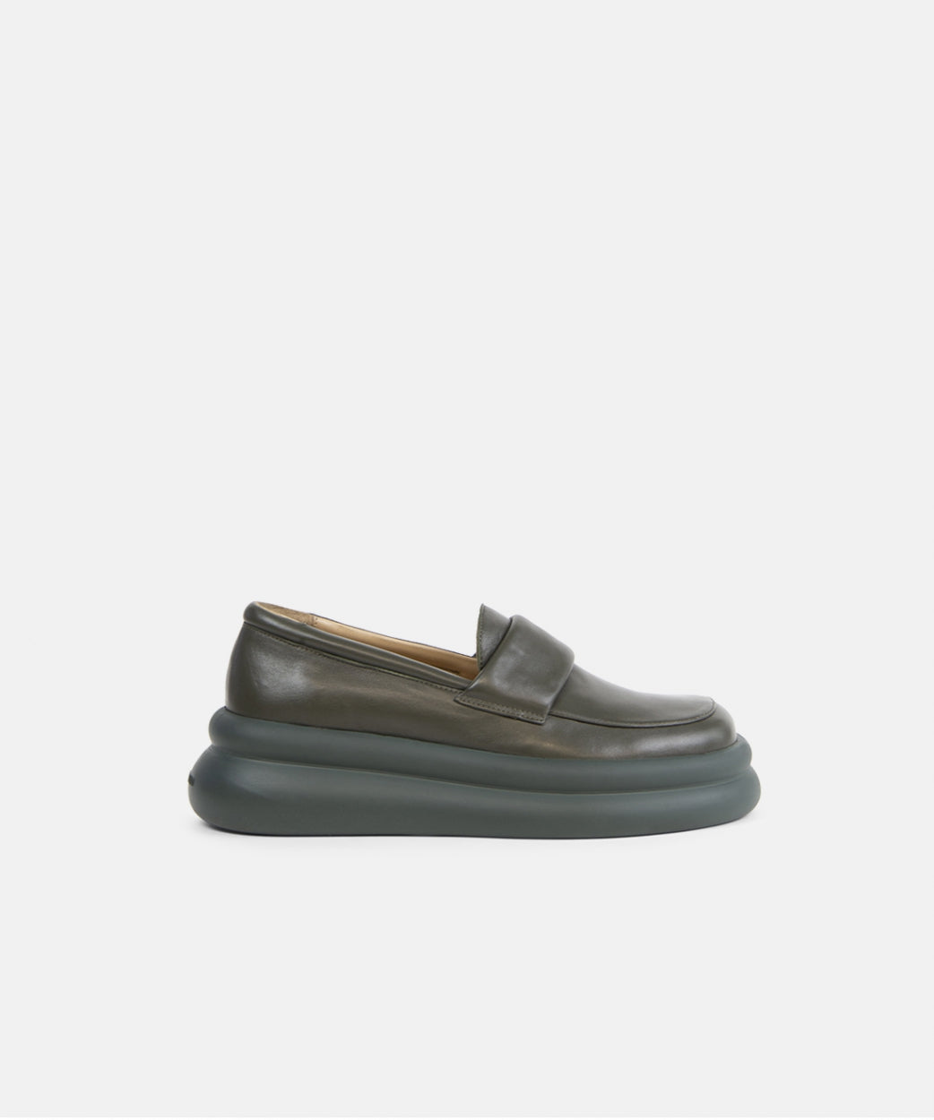 Flo Loafer | Dark Khaki / Anthracite