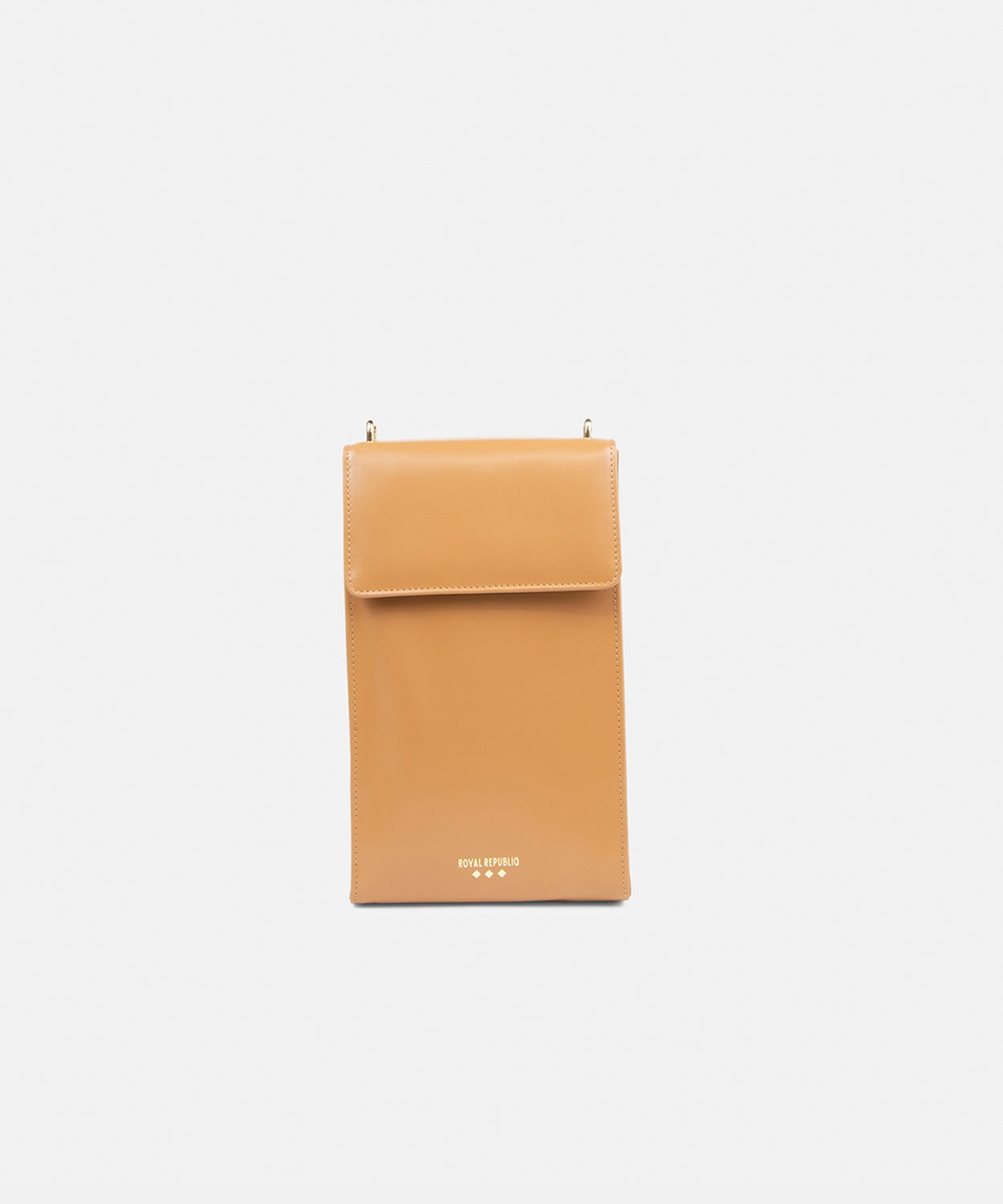 Funqi Crossbody Vertical Bag | Tan