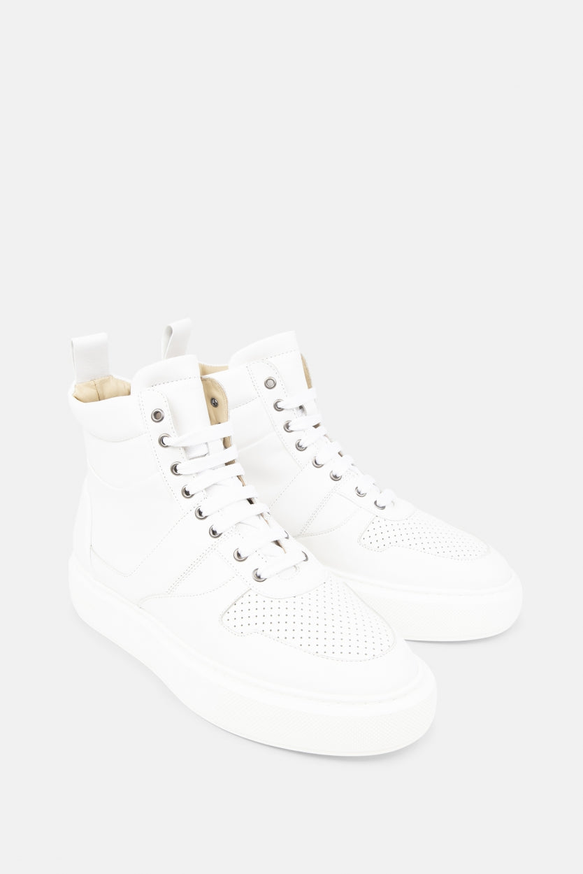 Dare Buffer High Top - Men | White