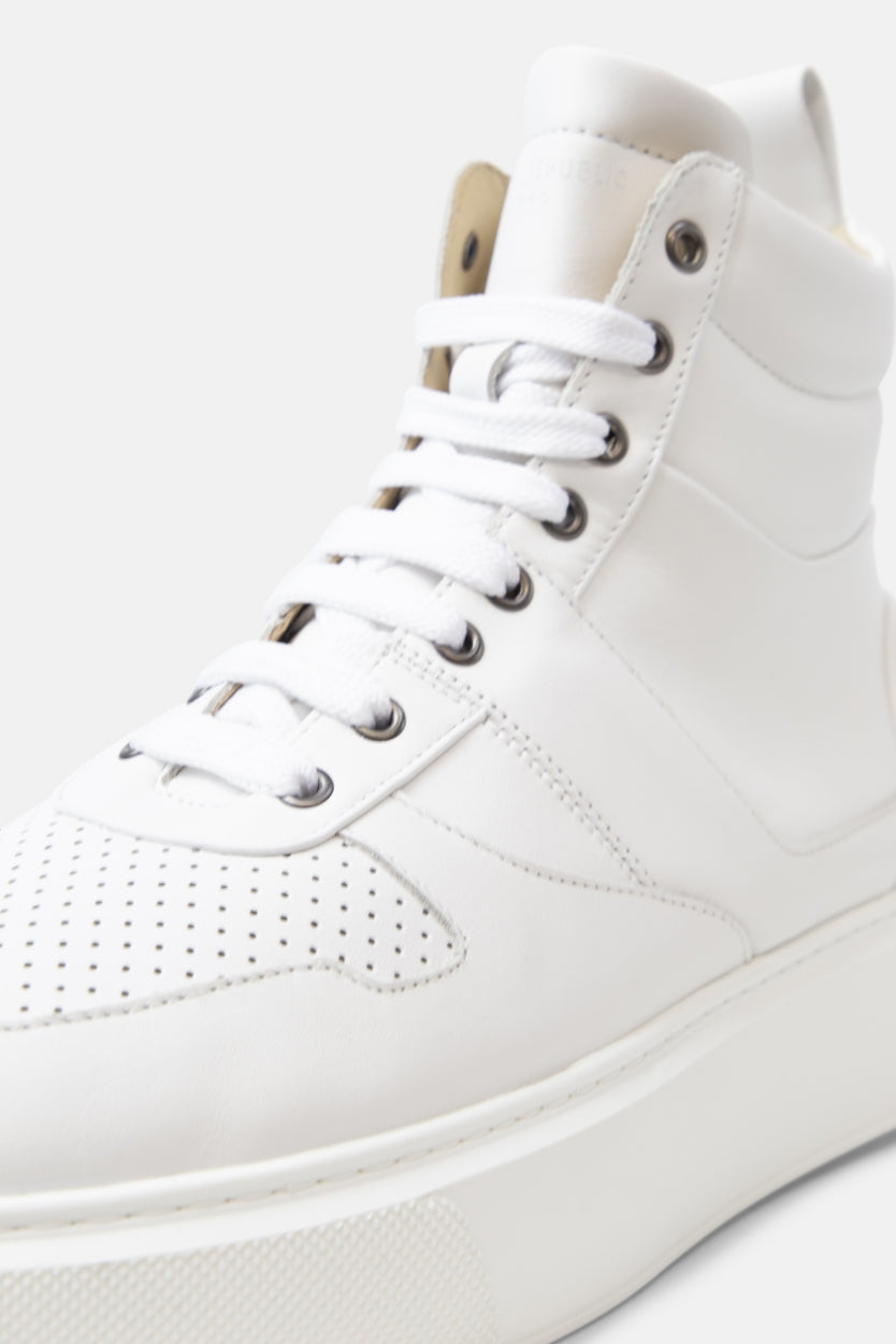 Dare Buffer High Top - Men | White