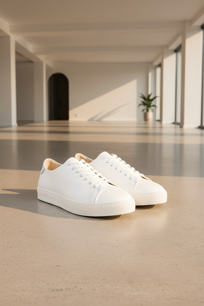 Doric Bound Accent Sneaker - Men | White