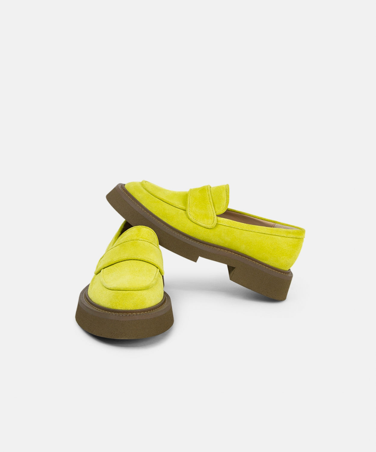 Jinx Blox Suede Loafer | Lime