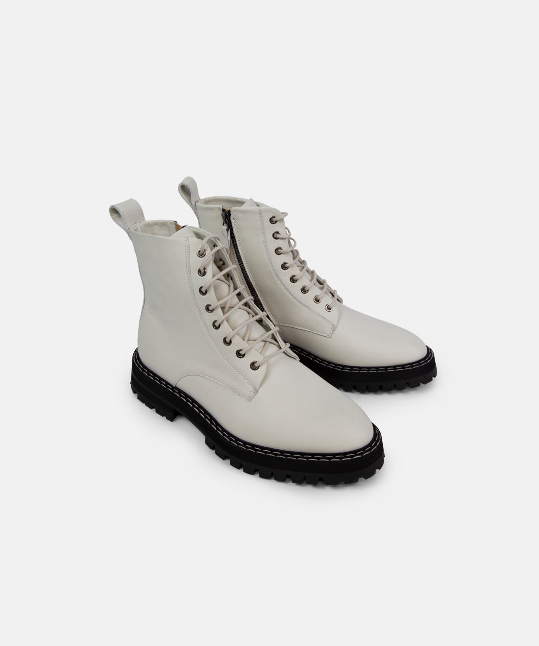 Downtown Lace up Boot 235 - Women | Off White