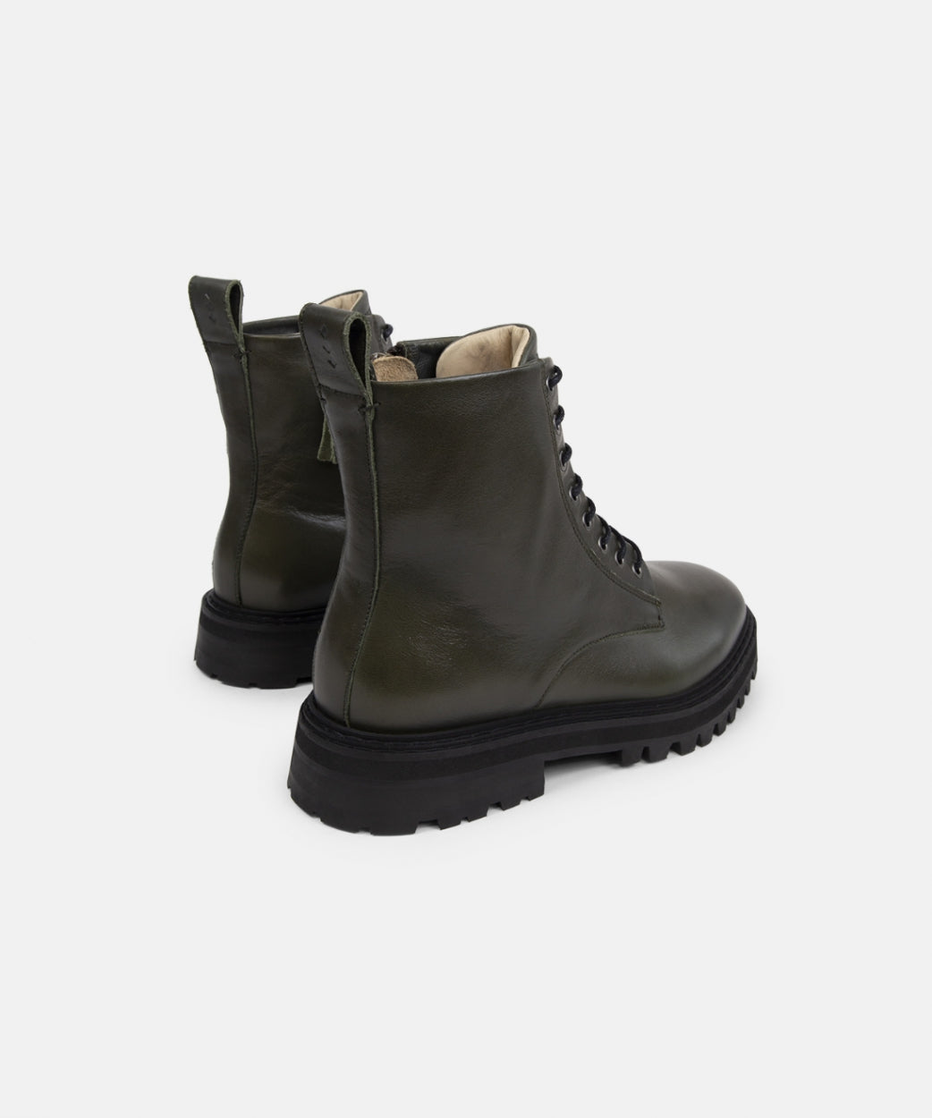 Downtown Lace up Boot 235 - Women | Dark Khaki / Anthracite