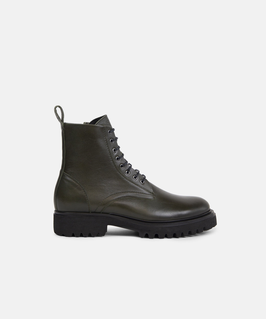 Domino Lace Up Boot 235 | Dark Khaki / Anthracite