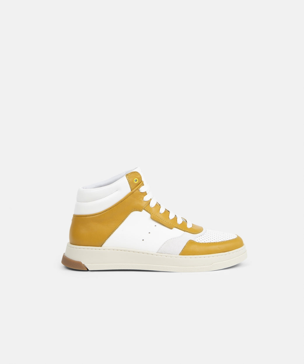 Attila Hi Top Sneaker Mix Men | Yellow