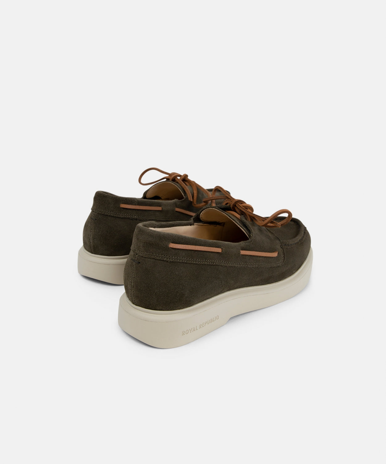 Bunk Boat Shoe Suede 241 | Dark Khaki