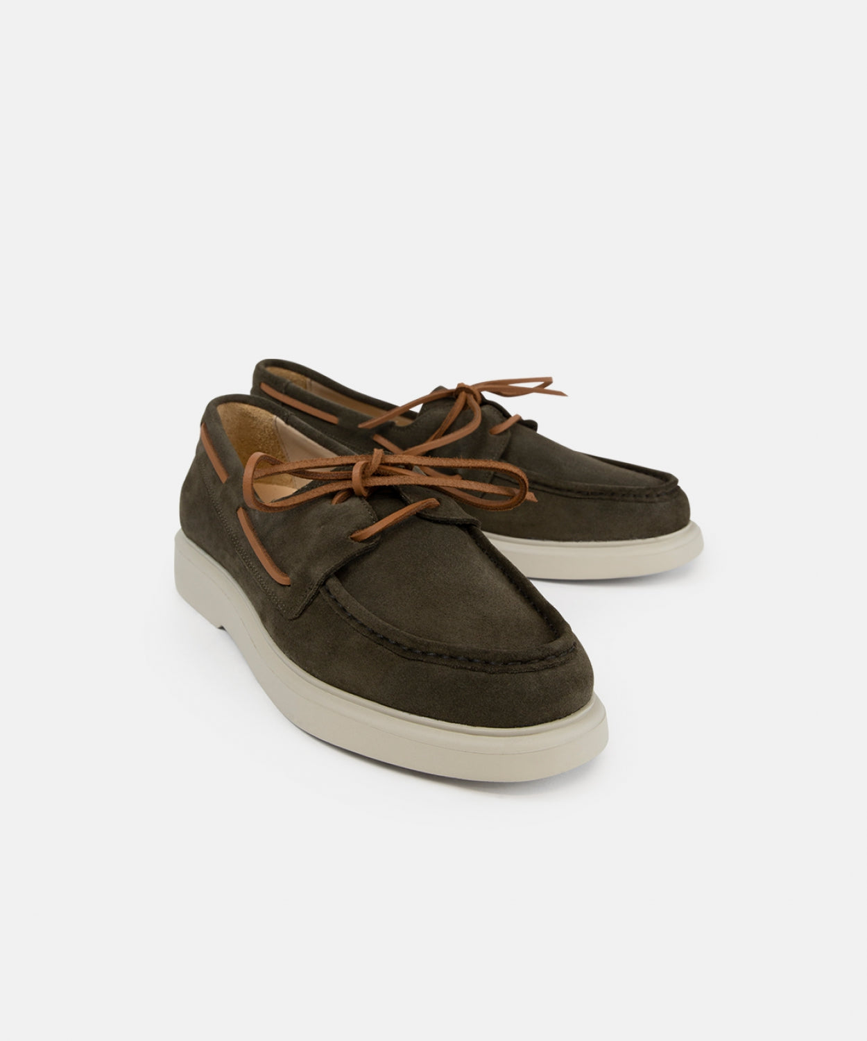 Bunk Boat Shoe Suede 241 | Dark Khaki