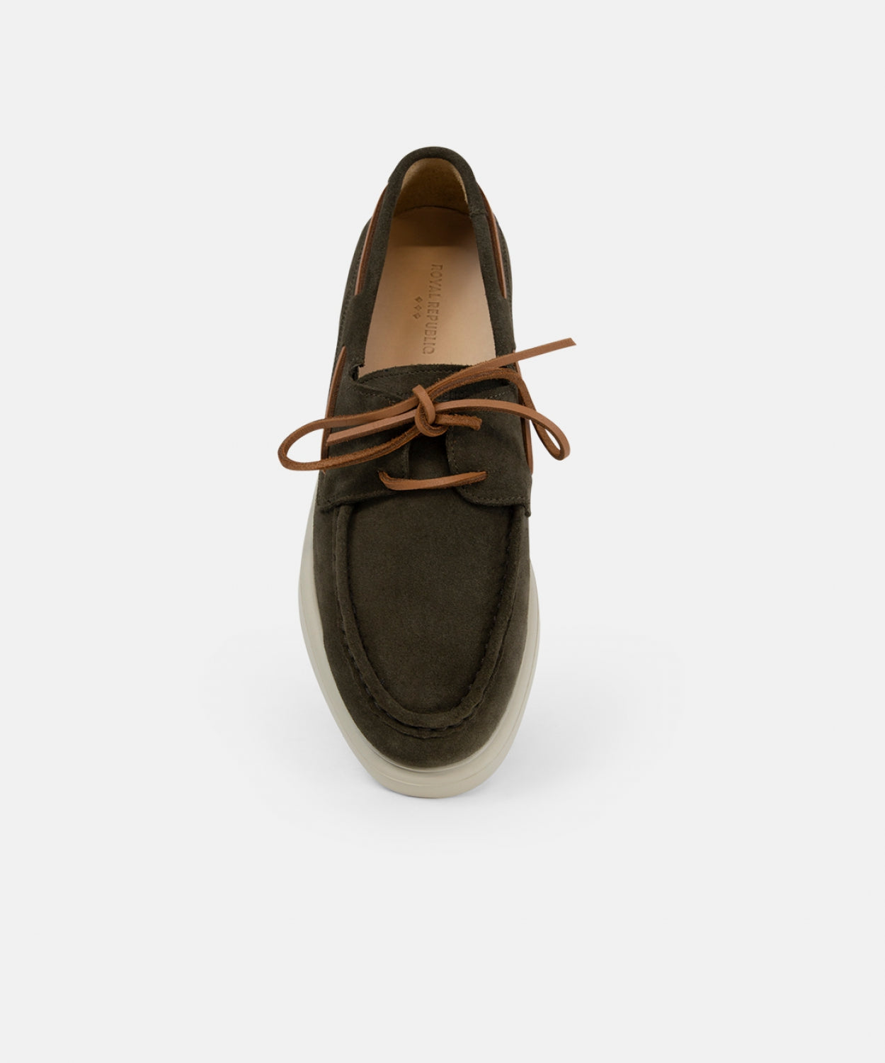 Bunk Boat Shoe Suede 241 | Dark Khaki