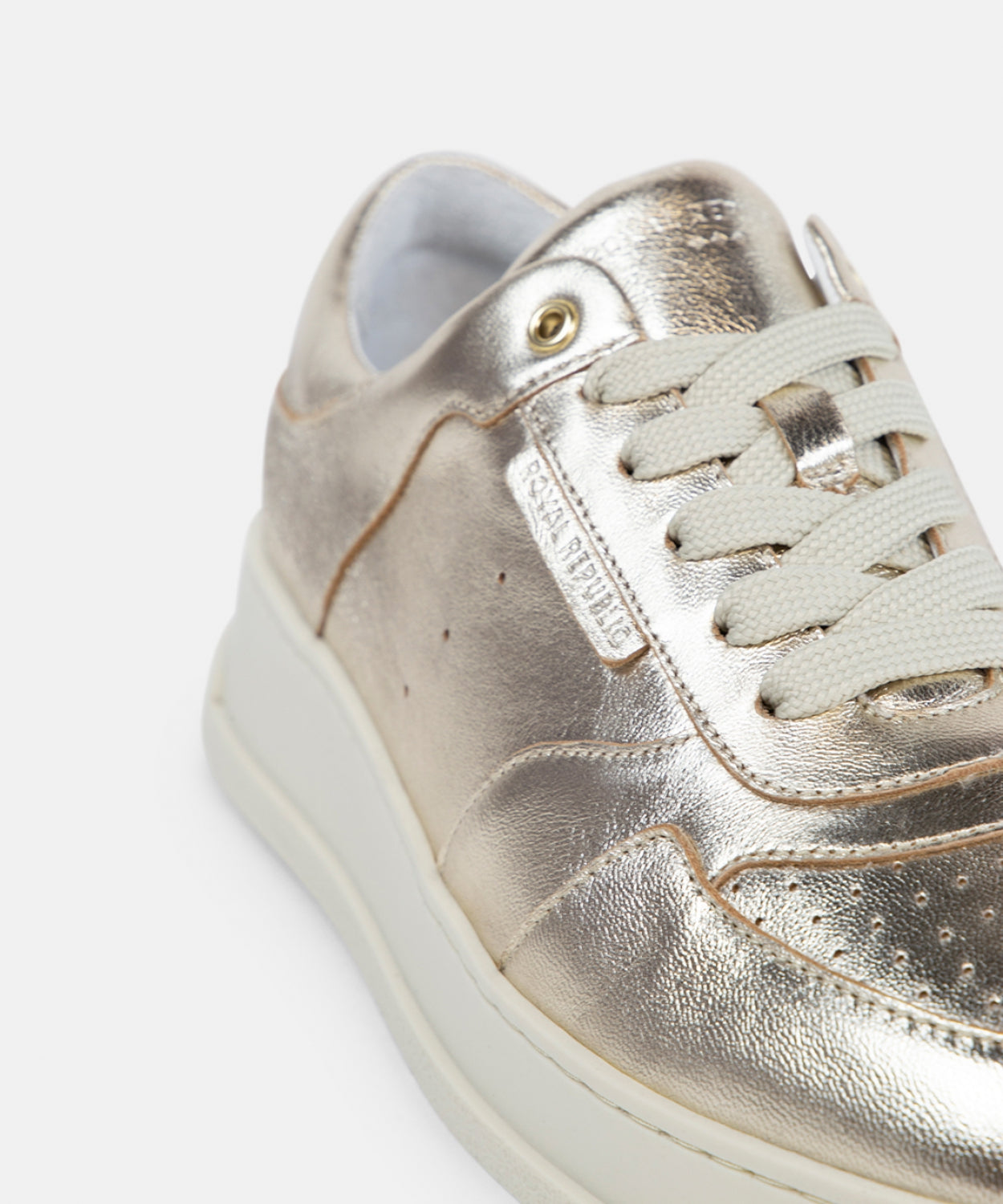 Attila Low Sneaker Metallic 241 - Women | Gold