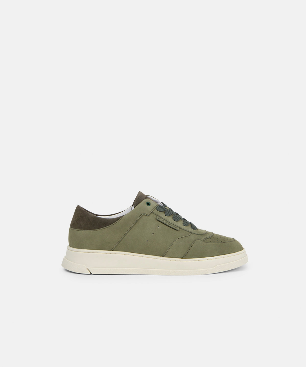 Attila Low Sneaker Nubuck 241 | Dark Khaki