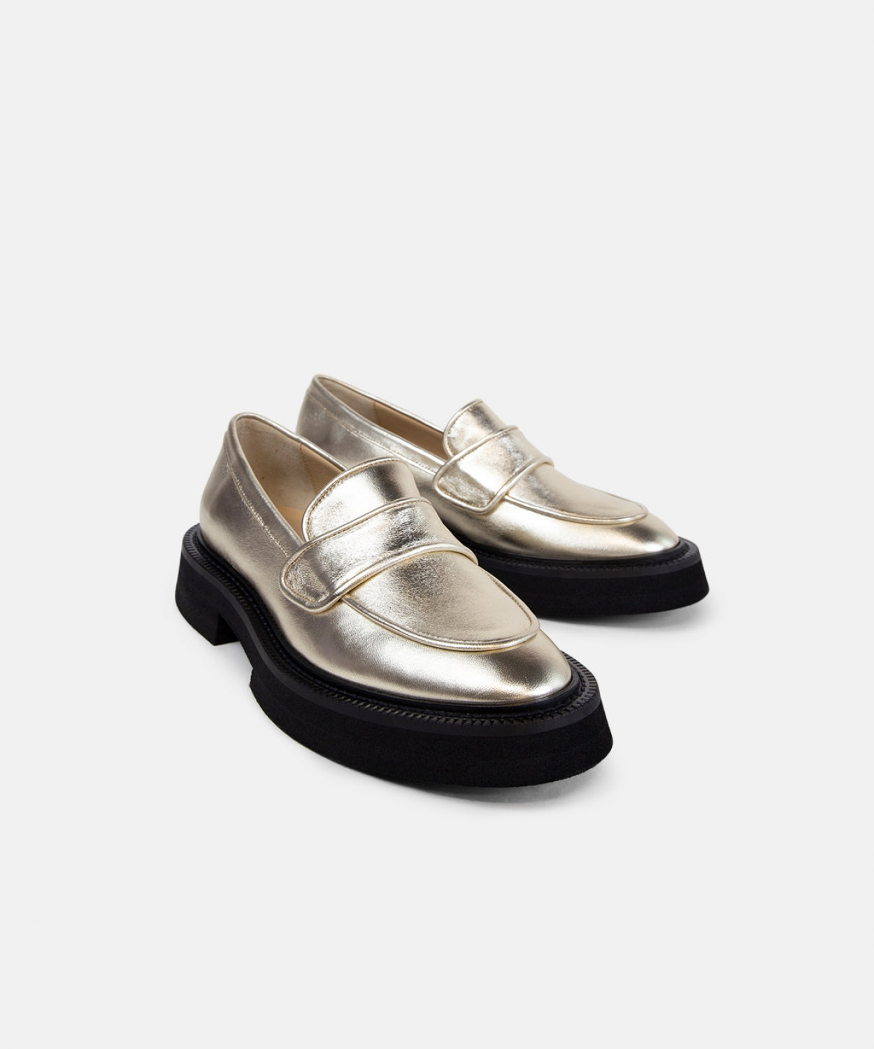 Jinx Blox Metallic Loafer 241 | Gold