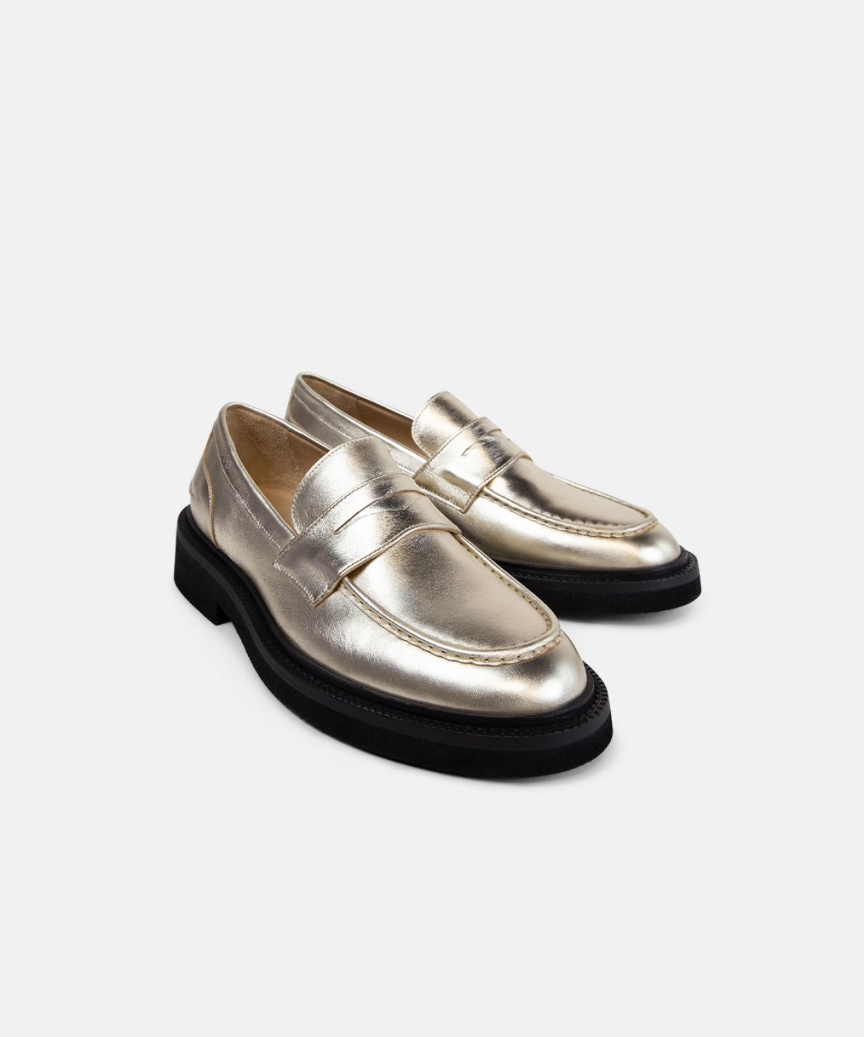 Bond Blox Loafer Metallic 241 | Gold