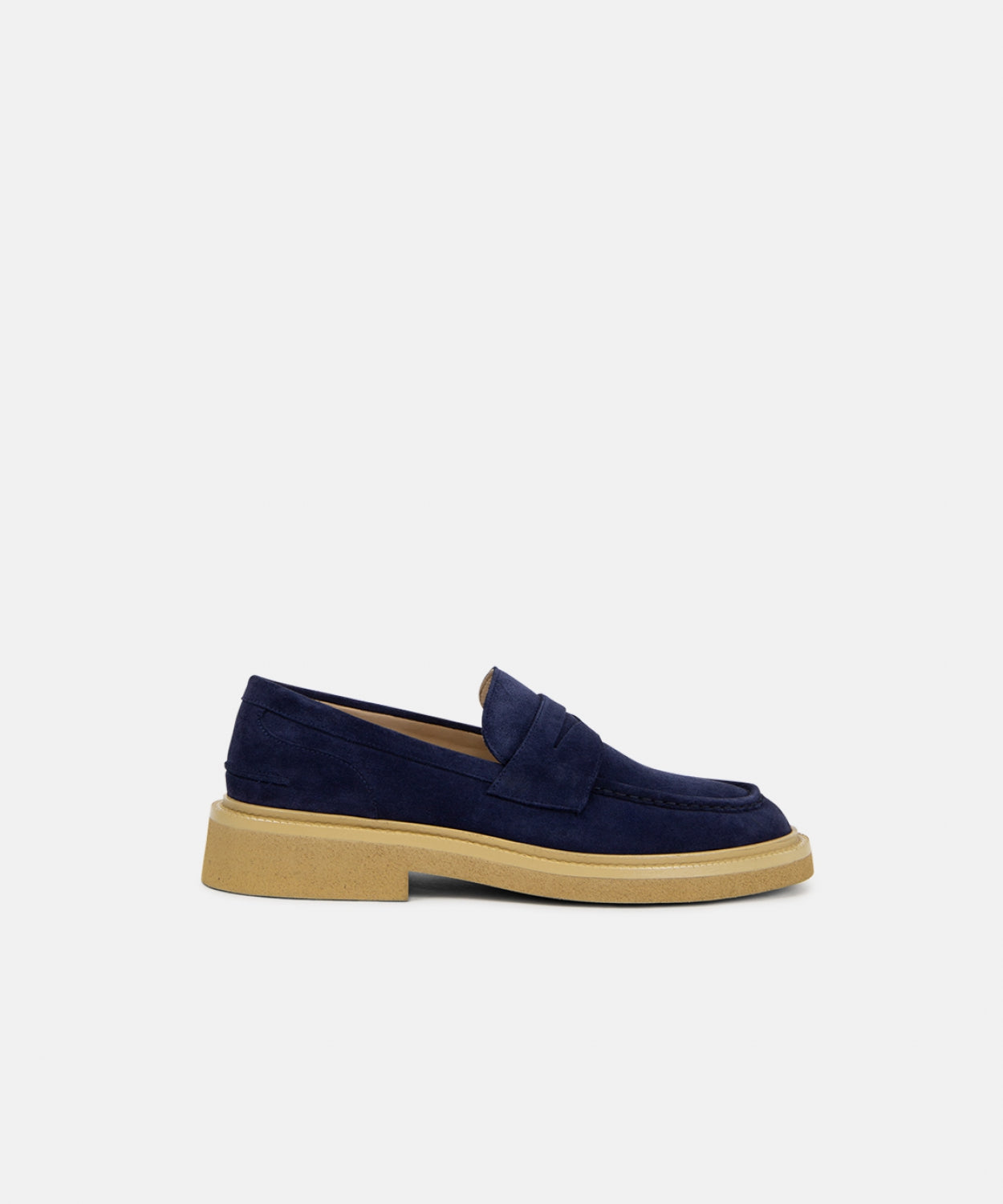 Bond Blox Suede Loafer 241 | Navy