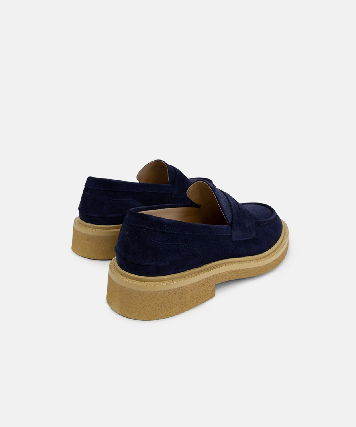 Bond Blox Suede Loafer 241 | Navy