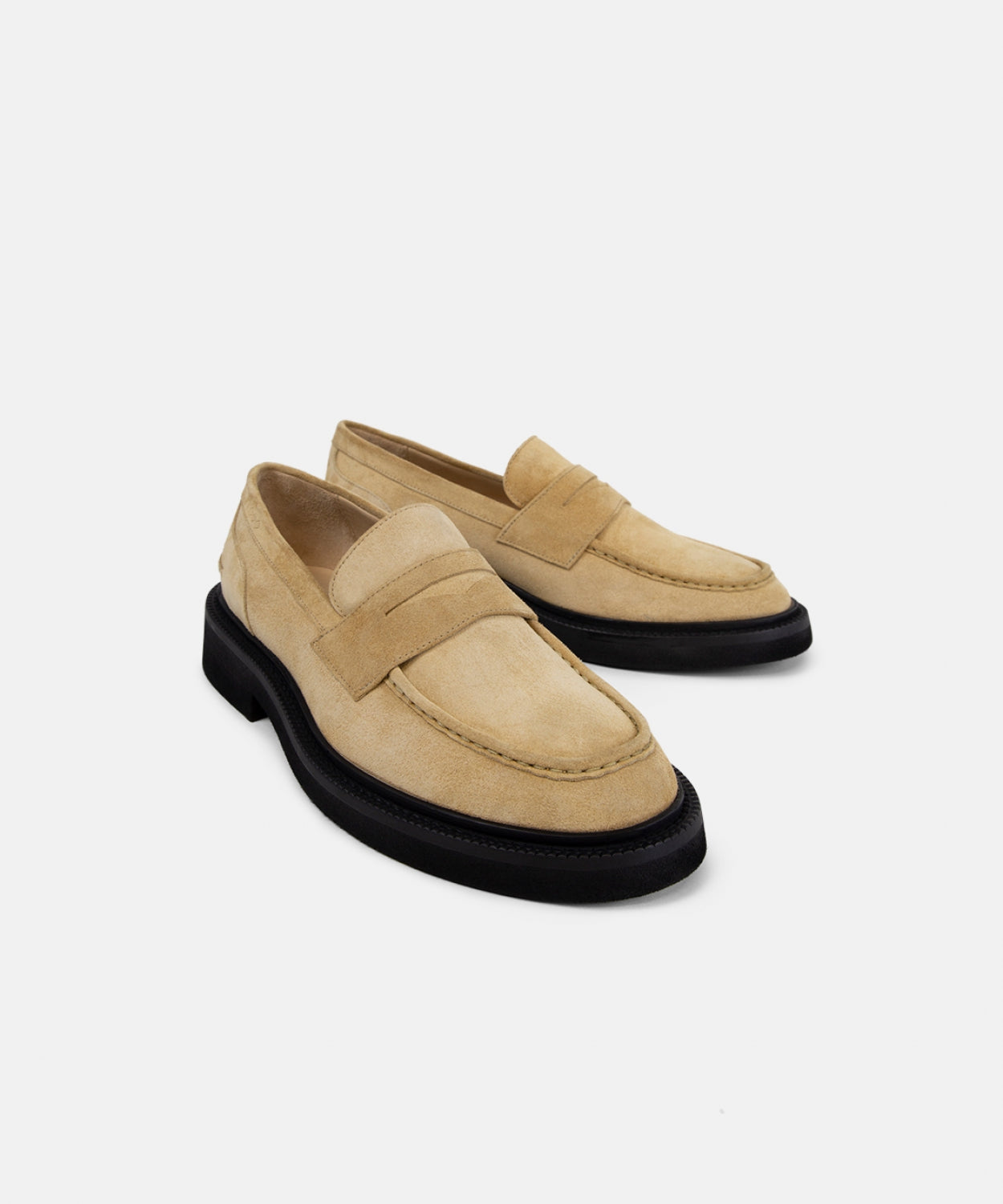 Bond Blox Suede Loafer 241 | Camel