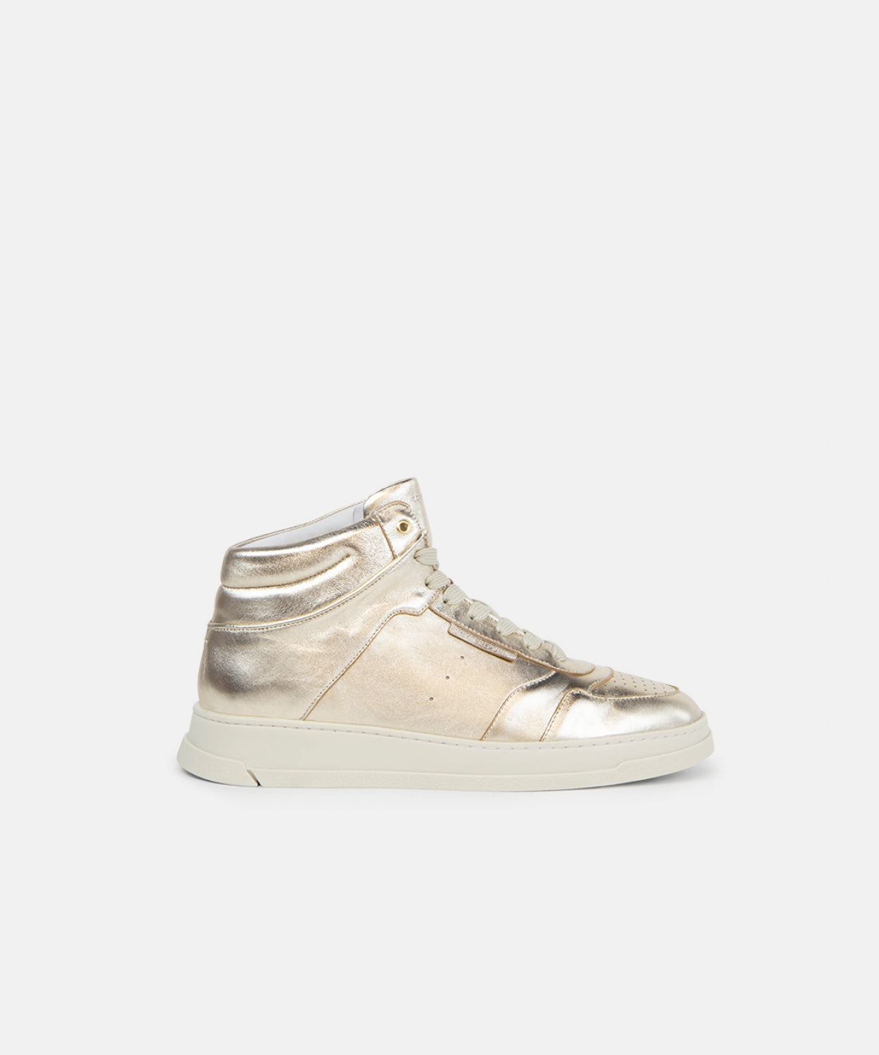 Attila Hi Top Sneaker Metallic Men | Gold